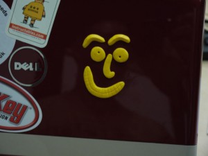 Laptop face