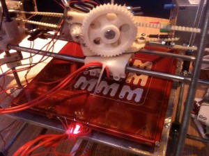 Makerspace Ms printing in the Reprap